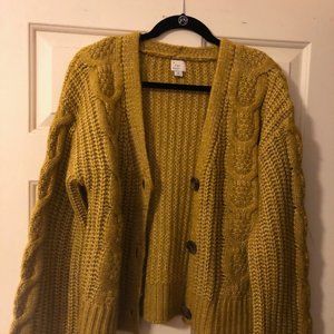 Gold Cardigan